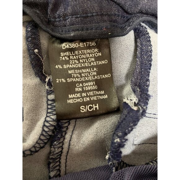 Hilary Radley Womens Denim-Look Pants S - Picture 6 of 6